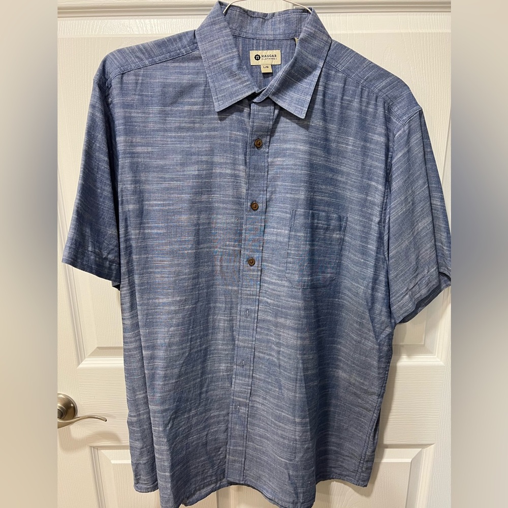 Haggar Button Down Shirt (L)